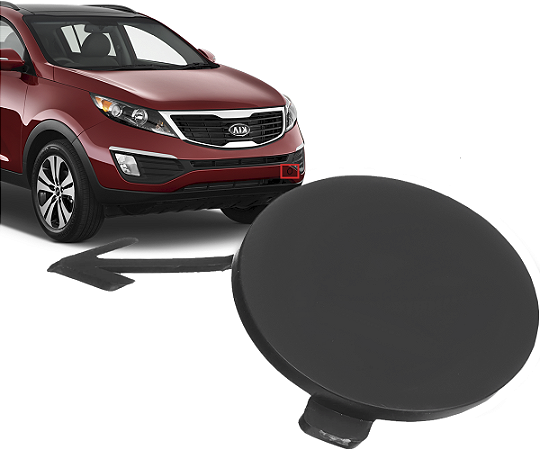 Tampa Reboque Parachoque Dianteiro Sportage 2011 a 2015
