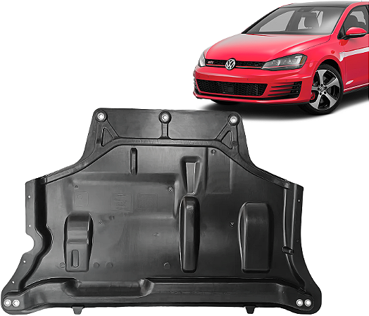 Protetor Carter Inferior Motor Golf Tsi Gti Mk7 Gte 2014 a 2020