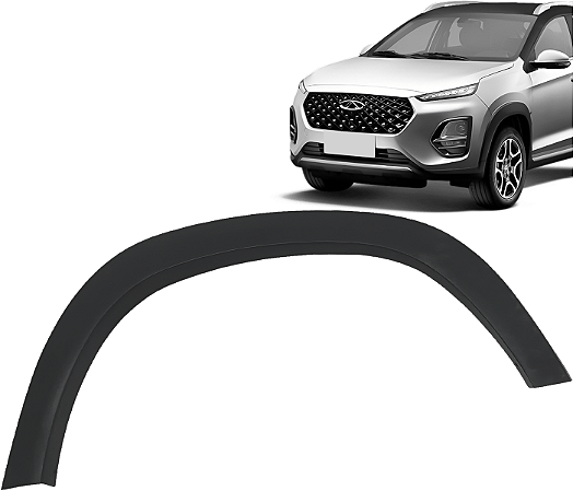 Friso Moldura Alargador Aplique Paralama Esquerdo Chery Tiggo 2 3x 2018 a 2022