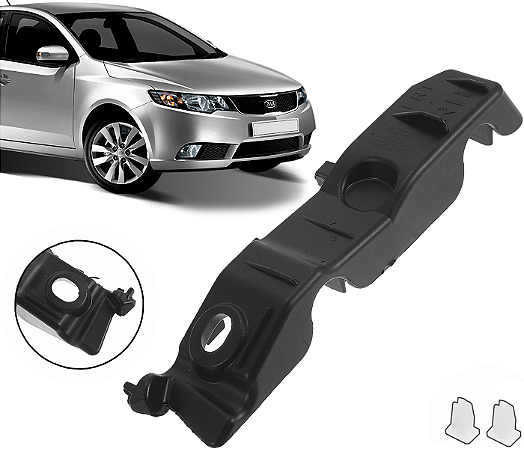 Guia Suporte Direito Parachoque Dianteiro Cerato 2009 a 2013