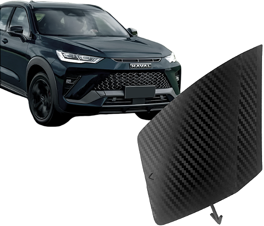 Tampa Reboque Parachoque Dianteiro Haval H6 Gt 2023 a 2025