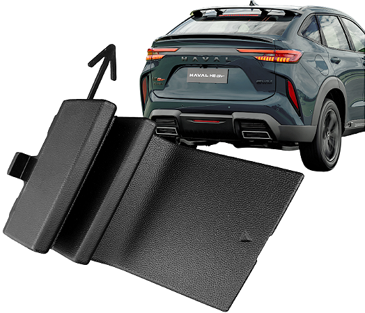 Tampa Reboque Parachoque Traseiro Haval H6 Gt 2023 a 2025