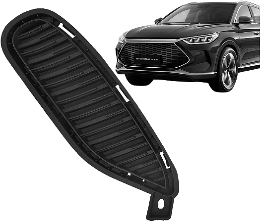 Acabamento Moldura Grade Esquerda Parachoque Dianteiro Song Plus 2023 a 2026