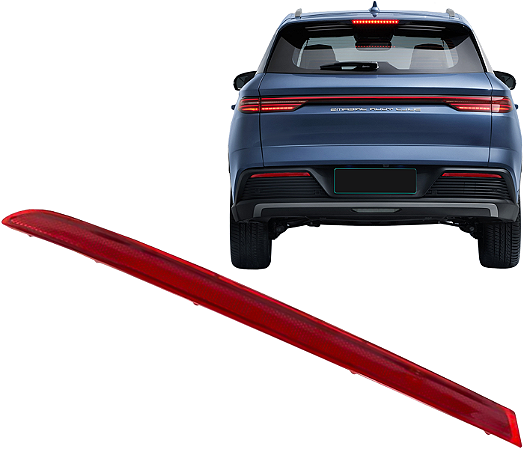 Refletor Olho Gato Esquerdo Parachoque Traseiro Song Plus 2023 a 2026