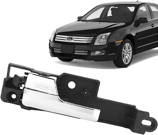 Maçaneta Interna Puxador Porta Dianteira Esquerda Fusion 2006 a 2012