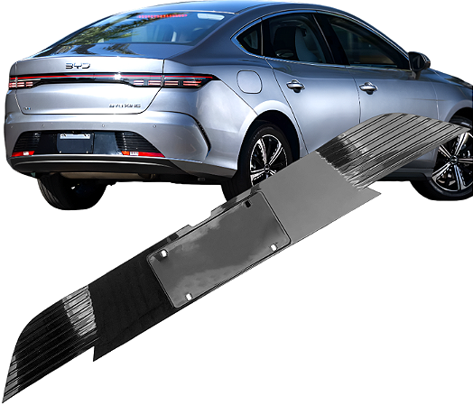 Moldura Aplique Spoiler Parachoque Traseiro Byd King 2025 2026