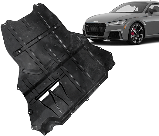 Protetor Carter Defletor Motor Acústico Audi Tt 2015 a 2022