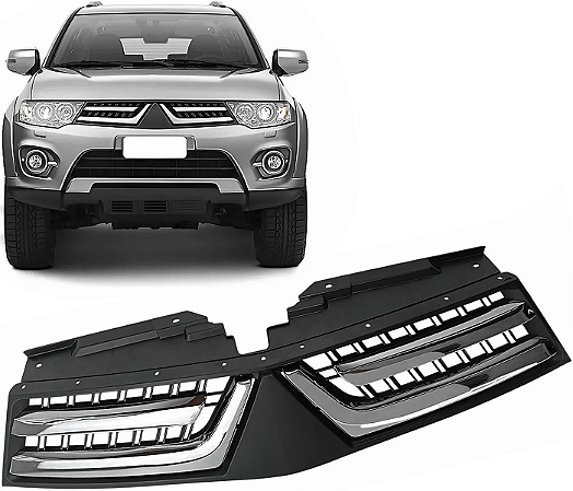 Grade Superior Parachoque Dianteiro Pajero Dakar L200 Triton 2014 a 2018