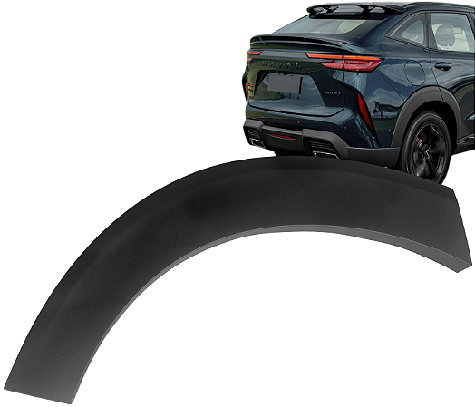 Moldura Aplique Acabamento Friso Lateral Traseira Direita Haval H6 Gt 2023 a 2025
