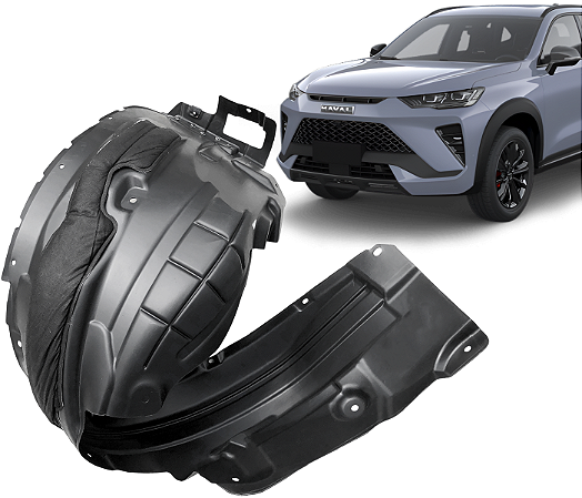 Parabarro Dianteiro Esquerdo Haval H6 Gt 2023 a 2025
