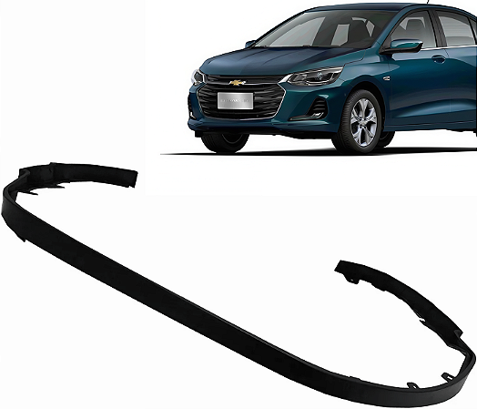 Saia Spoiler Defletor Parachoque Dianteiro Onix Plus Hatch 2020 a 2024
