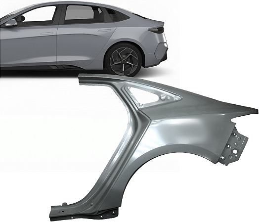 Folha Lateral Traseira Esquerda Seal 2024 2025 2026