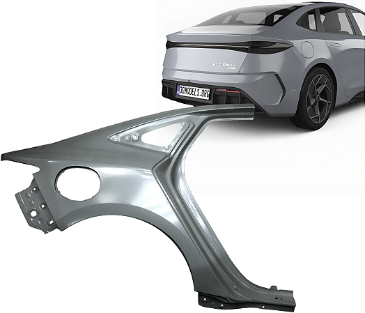 Folha Lateral Traseira Direita Seal 2024 2025 2026