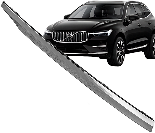 Friso Aplique Spoiler Esquerdo Cromado Parachoque Dianteiro Xc60 2022 a 2024