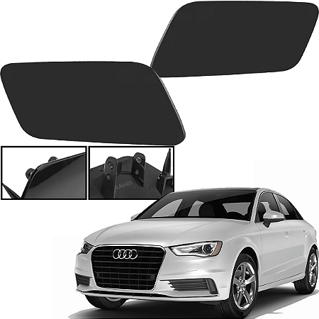 Par Tampa Esguicho Farol Audi A3 Sedan 2013 á 2016