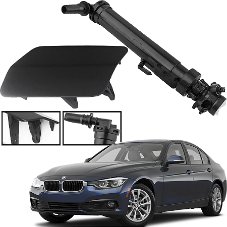 Kit Tampa Bomba Esguicho BMW 320i GT 2013 a 2017 Esquerdo