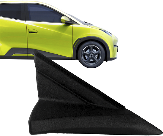 Acabamento Moldura Direita Paralama Byd Dolphin Mini 2024 2025