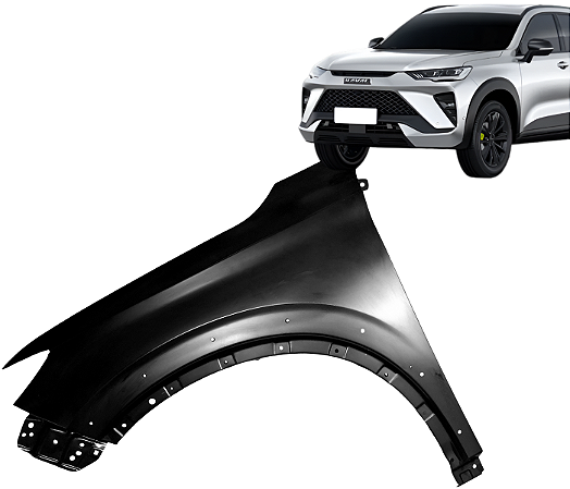 Paralama Lado Esquerdo Haval H6 Gt 2023 a 2025