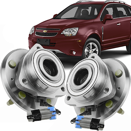 Kit Cubo Roda E Rolamento Dianteiro Captiva 2.4 16v E 3.6 C/abs