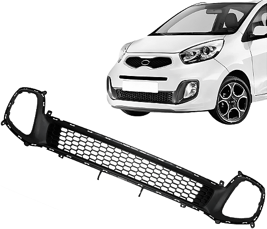 Grade Inferior Radiador Parachoque Dianteiro Picanto 2014 2015 2016