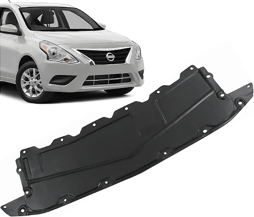 Protetor Defletor Inferior Parachoque Dianteiro Versa 2011 a 2020