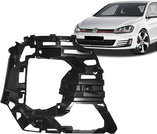 Suporte Parachoque Farol Milha Neblina Esquerdo Golf Gti 2018 2019 2020 Mk7.5