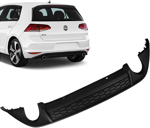 Spoiler Moldura Acabamento Traseiro Golf Gti Mk7 2014 a 2017