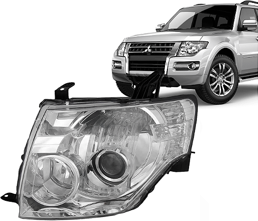 Farol Lado Esquerdo Pajero Full 2008 a 2021