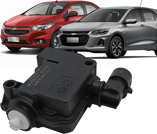 Motor Trava Eletrica Tampa Tanque Combustivel Onix Prisma Spin Cruze 2012 a 2022