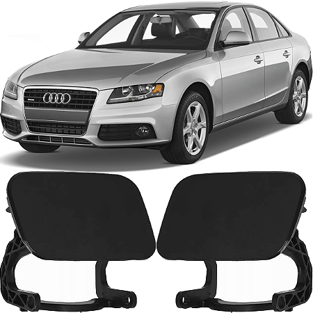 Par Tampa Esguicho Farol Audi A4 2008 á 2012