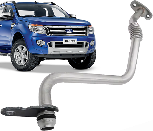 Tubo Cano Oleo Mangueira Retorno Turbina Ranger 2.2 150cv 2013 a 2016