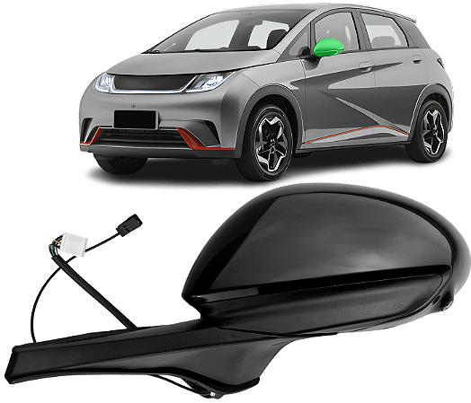 Retrovisor Lado Esquerdo Dolphin 2024 2025 2026 Novo C/ Nfe