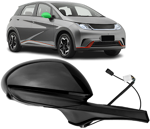 Retrovisor Lado Direito Dolphin 2024 2025 2026 Novo C/ Nfe