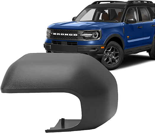 Capa Retrovisor Lado Esquerdo Bronco Sport 2021 a 2025