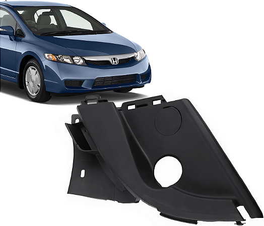 Acabamento Moldura Direita Churrasqueira New Civic 2007 a 2011