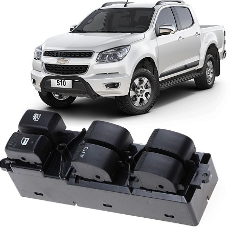 Botão Comando Vidro Elétrico S10 2012 2013 2014 2015