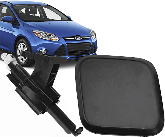 Kit Tampa e Bomba Esguicho Farol Direito Focus 2014 2015
