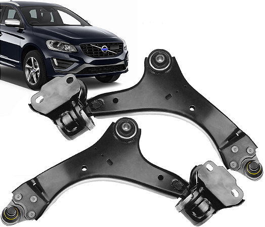 Par Bandeja Balança Dianteira Direita Volvo Xc60 2008 Á 2017
