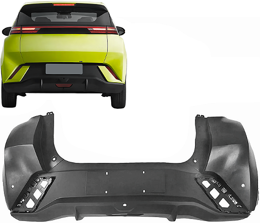 Parachoque Traseiro Dolphin Mini 2025 a 2026