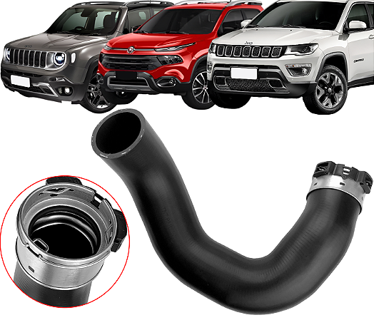 Mangueira Direita Intercooler Toro Renegade Compass 2.0 Diesel 2016 a 2022