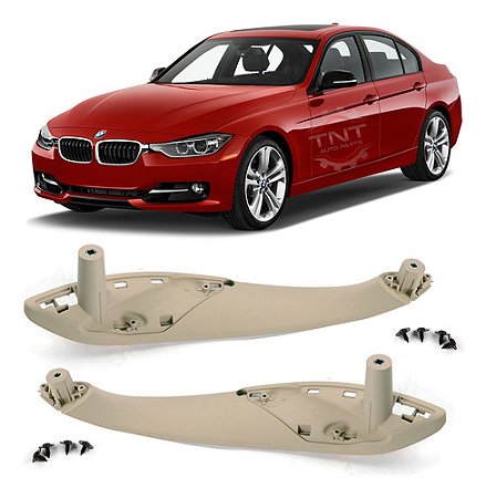 Par Puxador Porta Dianteira Bmw 320i 328i 2013-2018 Caramelo