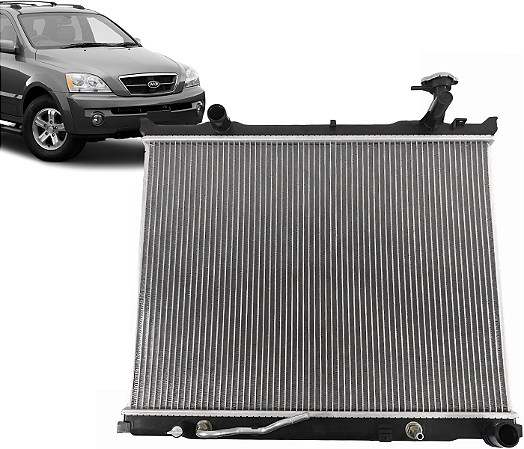Radiador Agua Sorento 2.5 Diesel Aut. 2004 a 2009