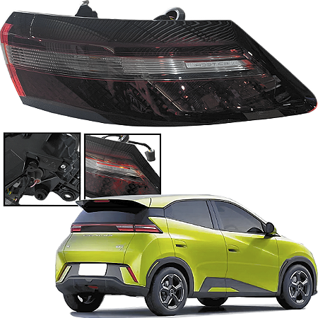 Lanterna Traseira Direita Byd Dolphin Mini 2024 2025