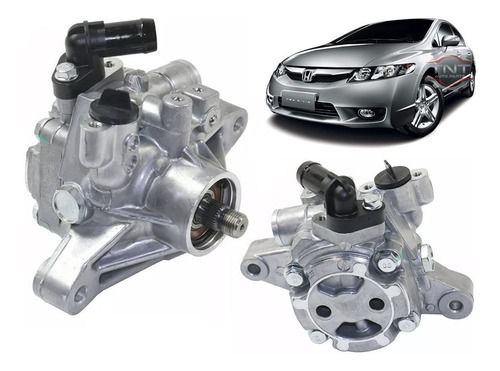 Bomba Direção Hidráulica New Civic 1.8 2007 á 2011 Sem Polia