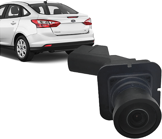 Câmera Ré Estacionamento Focus 2014 a 2019