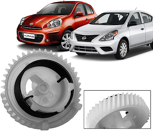 Reparo Engrenagem Fechadura Nissan March Versa Sentra Livina