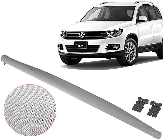 Cortina Persiana Teto Solar Audi Q5 Jetta Tiguan 2009 À 2016 - Cinza