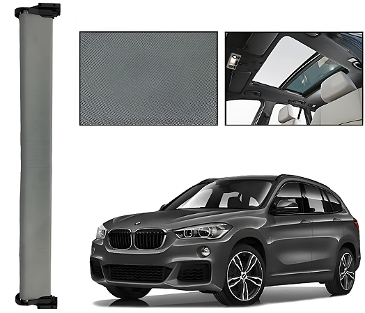 Cortina Persiana Teto Solar Bmw X1 2016 2017 2018 2019 - Cinza