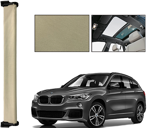 Cortina Persiana Teto Solar Bmw X1 2016 2017 2018 2019 - Bege