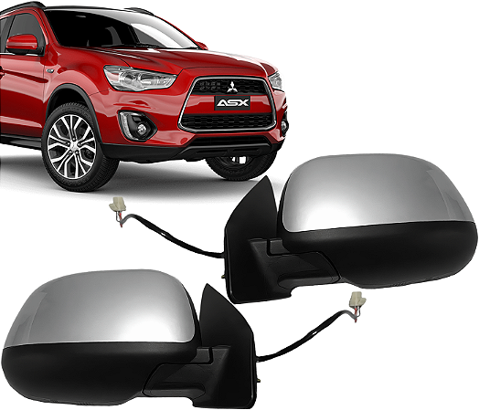 Par Retrovisor Sem Pisca Asx 2008 a 2019